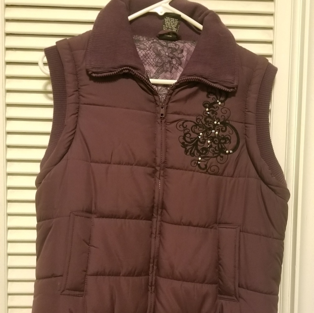 Plum vest